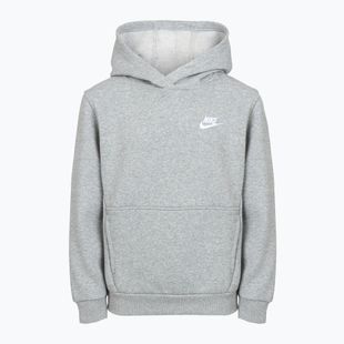 Detská mikina Nike Sportswear Club Fleece dark grey heather/white