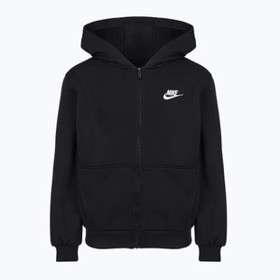 Detská mikina Nike Sportswear Club Fleece black/white
