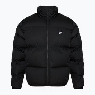 Pánska zateplená bunda Nike Sportswer Club Puffer black/white