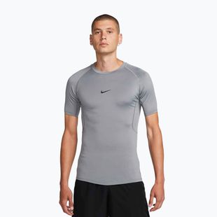 Pánske tréningové tričko Nike Pro Dri-Fit Tight Fitness smoke grey/black