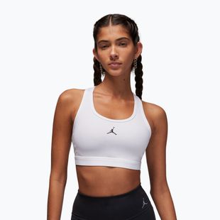 Fitness podprsenka  Jordan Sport Medium Support Jumpman white/stone mauve/black