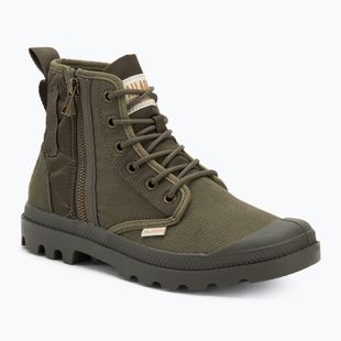 Topánky Palladium Pampa Detroit Zip olive night