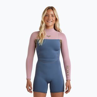 Dámsky plavecký neoprén ROXY 2/2 mm Prologue+ LS Springsuit Flock ash