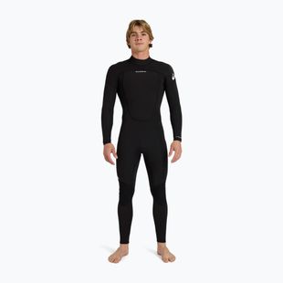 Pánsky plavecký neoprén Quiksilver Prologue+ 3/2 mm Back Zip Flatlock black