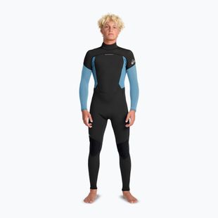 Pánsky plavecký neoprén Quiksilver Prologue+ 4/3 mm Back Zip GBS cloud blue
