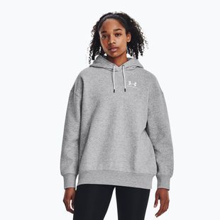 Damska bluza Under Armour Icon Fleece Hoodie mod gray light heather/white