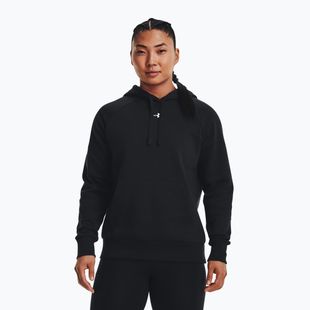 Damska bluza Under Armour Rival Fleece Hoodie czarna/biała