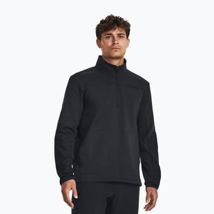 Pánska mikina Under Armour Tactical Rival Job Fleece 1/4 Zip black/black/black