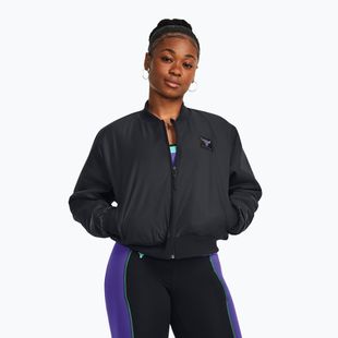Dámska bunda Under Armour Project Rock Bomber black