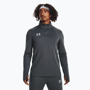 Pánska futbalová mikina Under Armour Challenger Midlayer castlerock/white