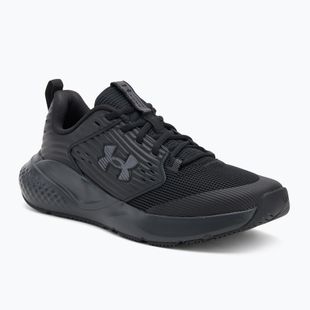 Pánske tréningové topánky Under Armour Commit 4 black/black/castlerock