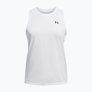 Dámske tréningové tričko Under Armour Tech Tank Solid white/black