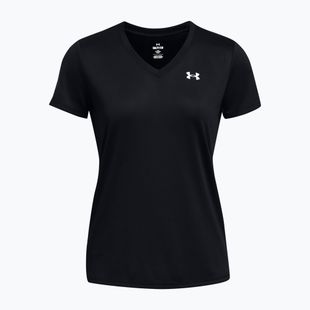 Dámske tréningové tričko Under Armour Tech SSV Solid black/white