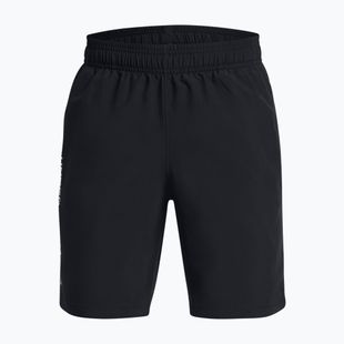 Detské tréningové šortky Under Armour Woven Wordmark black