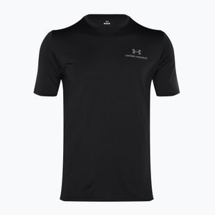 Under Armour Rush Energy pánske tréningové tričko black/black