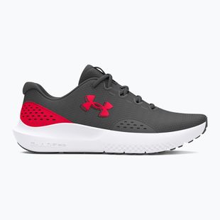 Pánske bežecké topánky Under Armour Charged Surge 4 castlerock/red/red