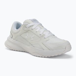 Pánske športové topánky Under Armour Edge Leather white/white/halo gray