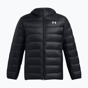 Pánska bunda Under Armour Legend Down Hooded black/black/white