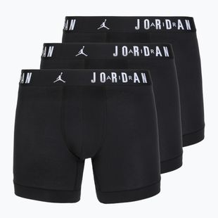 Pánske boxerky Jordan JHM Flight Cotton Core 3 páry black