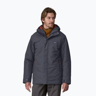 Pánska páperová bunda Patagonia Windshadow Parka smolder blue