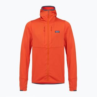Pánska trekingová mikina Patagonia R1 Thermal Full Zip Hoody pollinator orange