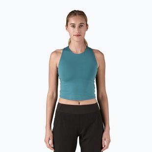 Dámske tričko Patagonia Reversible Tank wetland blue trekking t-shirt