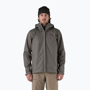 Pánska bunda do dažďa Patagonia Torrentshell 3L Rain noble grey