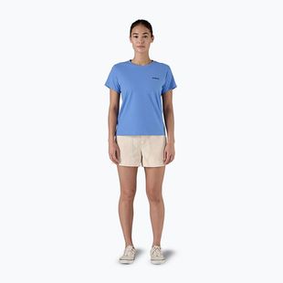 Dámske tričko Patagonia P-6 Logo Responsibili-Tee abundant blue