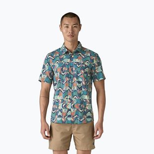 Pánska košeľa Patagonia Go To swallowtail geo/still blue