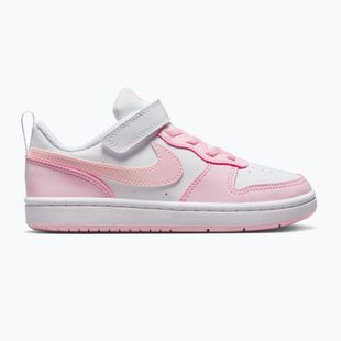 Detské topánky Nike Court Borough Low Recraft white/pink foam