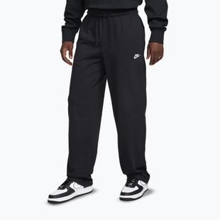 Pánske nohavice Nike Sportswear Club Knit Open-Hem black/white