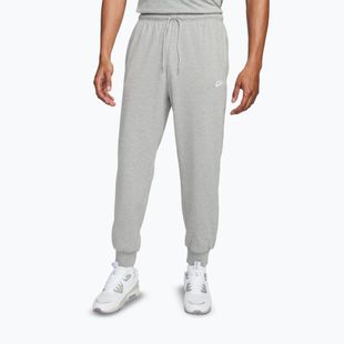 Pánske nohavice Nike Club Knit Jogger dark grey heather/white