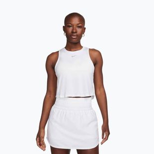 Dámske tréningové tričko Nike One Classic Dri-Fit Cropped Tank white