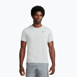 Pánske bežecké tričko Nike Miler Dri-Fit UV grey fog/particle grey