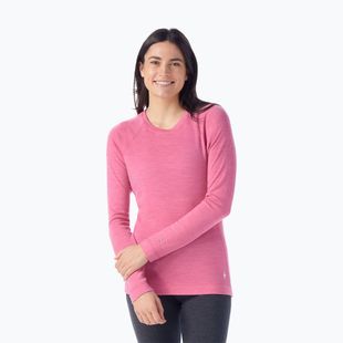 Dámska termoaktívna mikina Smartwool Merino 250 Baselayer Crew Boxed garden pink heather