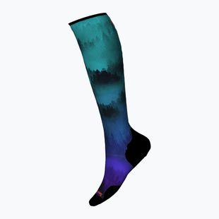 Lyžiarske ponožky Smartwool Ski Targeted Cushion Compression Print OTC black