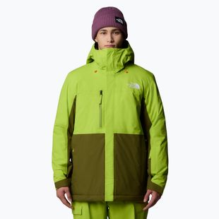 Pánska lyžiarska bunda The North Face Freedom Insulated meadow brass/forest olive