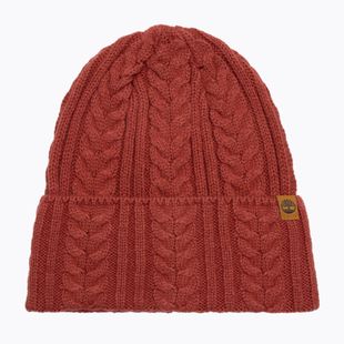 Dámska zimná čiapka Timberland Cable Beanie garnet rose