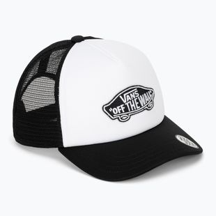 Detská šiltovka Vans Classic Patch Curved Bill Trucker black/white