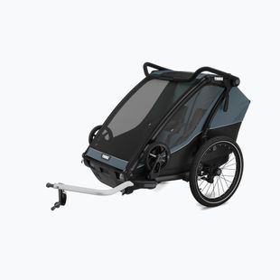 Príves za bicykel pre 2 osoby Thule Chariot Cab dark slate