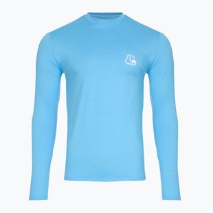 Pánske plavecké tričko longsleeve Quiksilver Heritage Heather azure blue