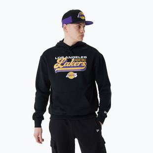 Pánska mikina New Era NBA Graphic OS Hoody Los Angeles Lakers black