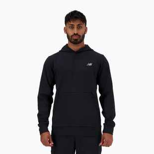 Pánska mikina New Balance Tech Knit Hoodie black