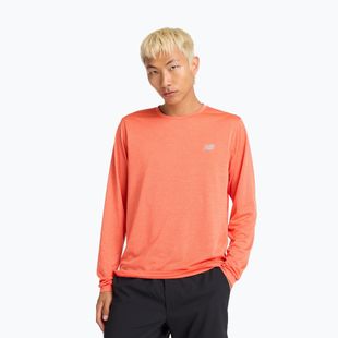 Pánsky longsleeve New Balance Athletics neo flame heather