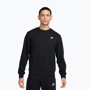 Pánska mikina Nike Club French Terry Crew black/white
