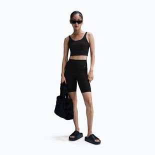 Fitness podprsenka Nike Zenvy Rib Light Support Longline black/black