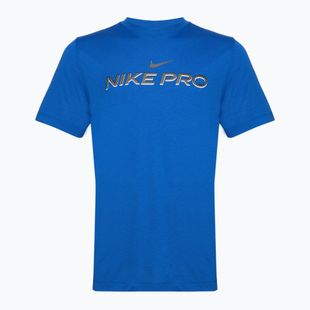 Pánske fitness tričko Nike Dri-Fit Fitness dame royal