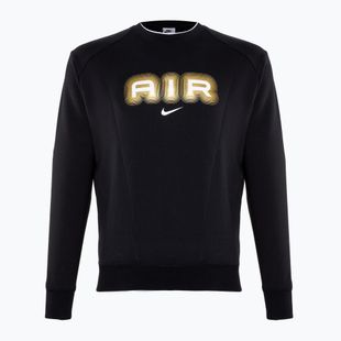 Pánska mikina Nike Sportstwear Air Crew-Neck black/metallic gold