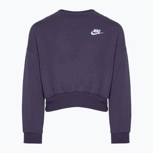 Detská mikina Nike Sportswear Club Fleece dark rozinka / white