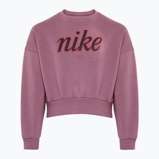 Detská mikina Nike Sportswear Club Fleece plum dust/light wild mango